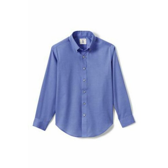 Lands' End Shirts & Tops Nwt Lands End Uniform Boys Long Slv No